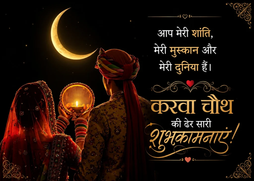 Karwa Chauth Wishes In Hindi