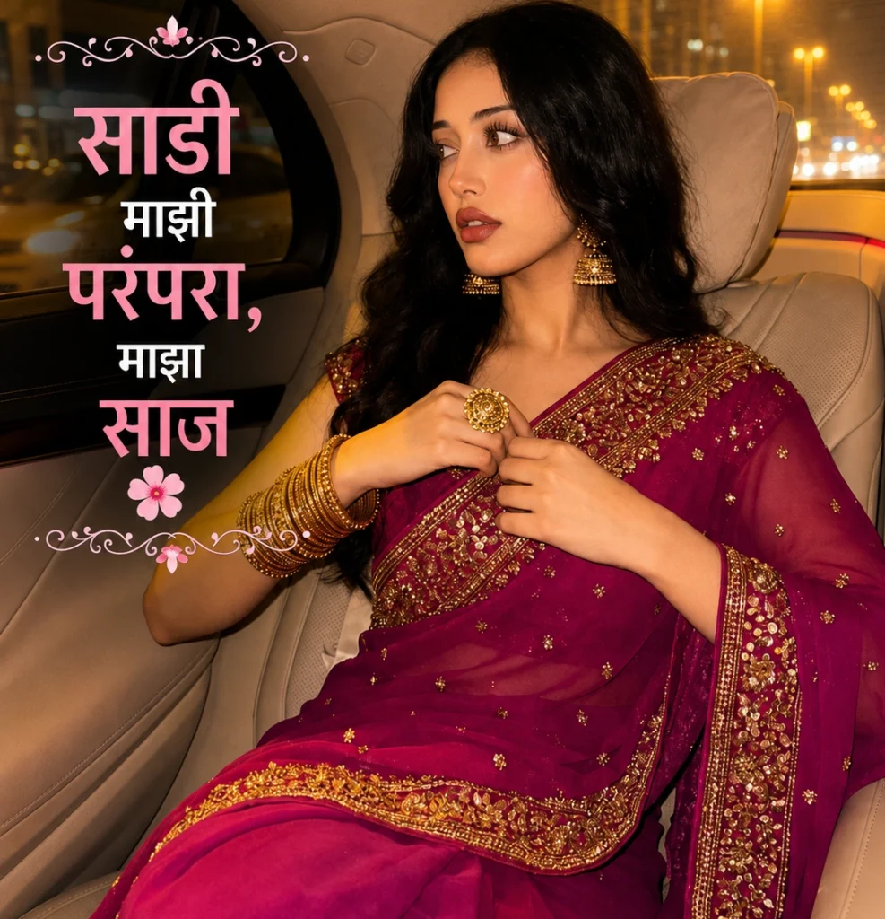 Traditional Saree Captions For Instagram
