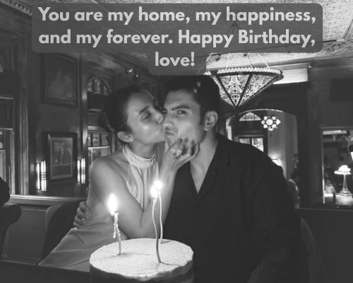 Birthday Caption For Husband