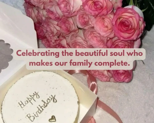 Birthday Caption For Sister