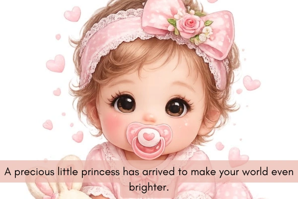 Congratulations Message For Baby Girl