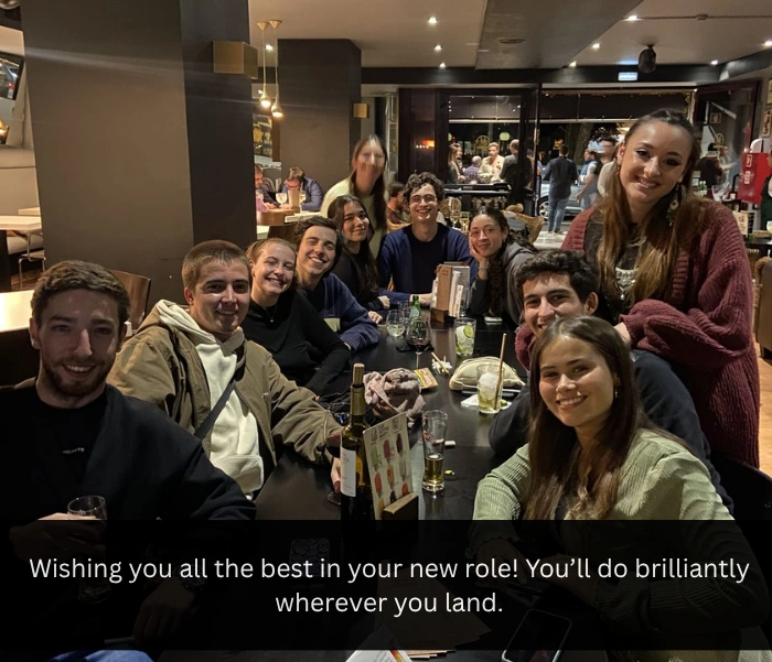 Farewell Message