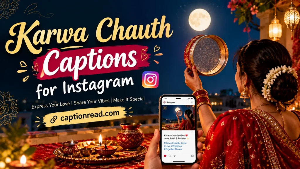 Karwa Chauth Captions for Instagram